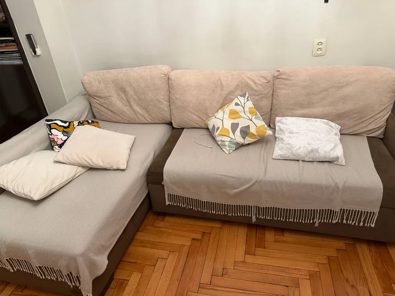 Диван — studio couch, quilt