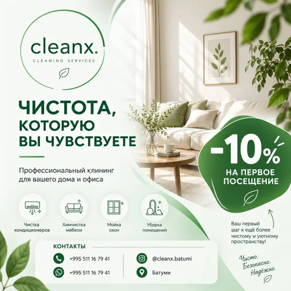 Профессиональный клининг и химчистка — web site, packet