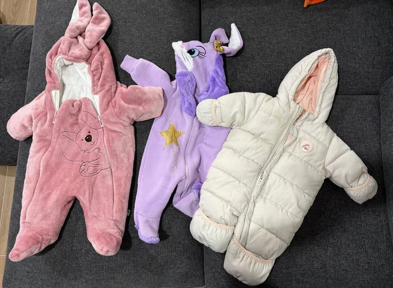 Набор детских комбезов 3 шт, размер 62 — pajama
