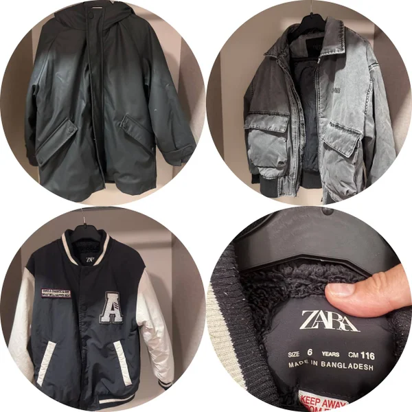 Куртки на мальчика 6 лет 116 см — bulletproof vest, knee pad, sweatshirt