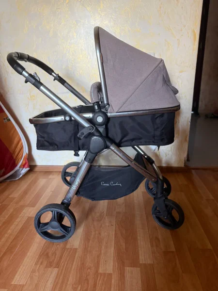 Коляска 3 в 1 с автокреслом и ходунками — bassinet