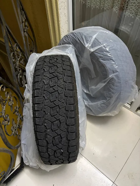 Резина Toyo Open Country 215/70 R16 — shower cap, swab, bonnet