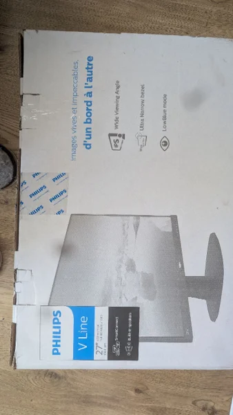 Монитор Philips сломанный — envelope, carton