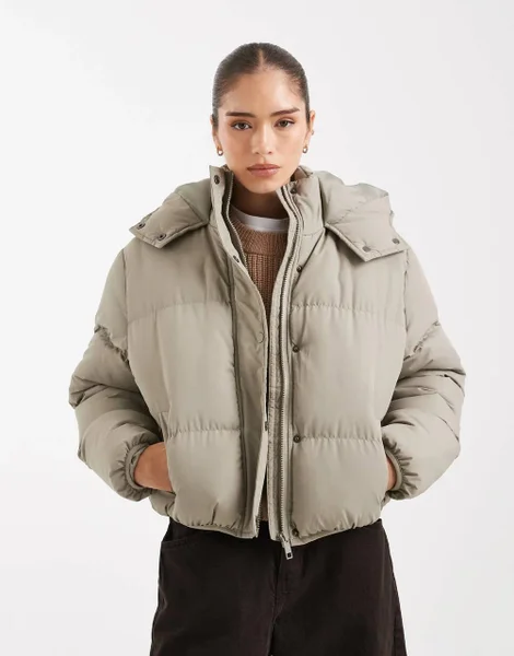Brave Soul укороченный пуховик — sweatshirt, trench coat
