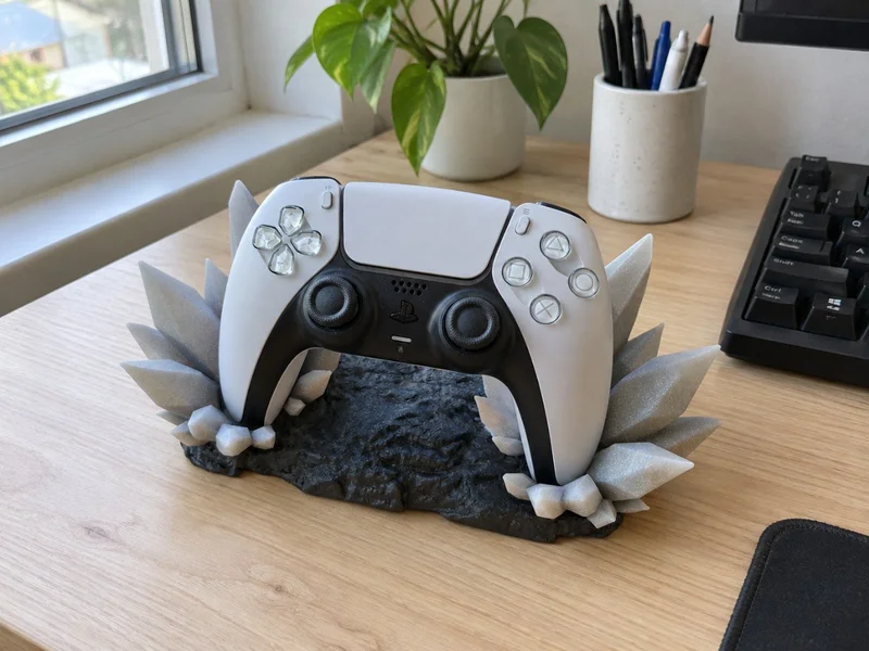Подставка для геймпада PS5 с кристаллами — joystick