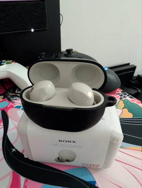TWS наушники Sony WF-1000XM5 с чехлами — Crock Pot, joystick