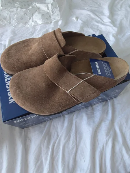 Сабо Birkenstock Loma Suede Leather 44 — sandal, cowboy hat, clog