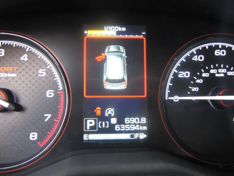 Автомобиль Subaru Forester 2019 — odometer