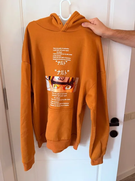 Мужское худи с принтом Наруто XXL — jersey, sweatshirt