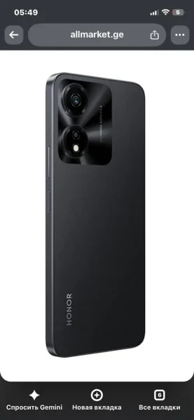 Honor X5 — loudspeaker, can opener