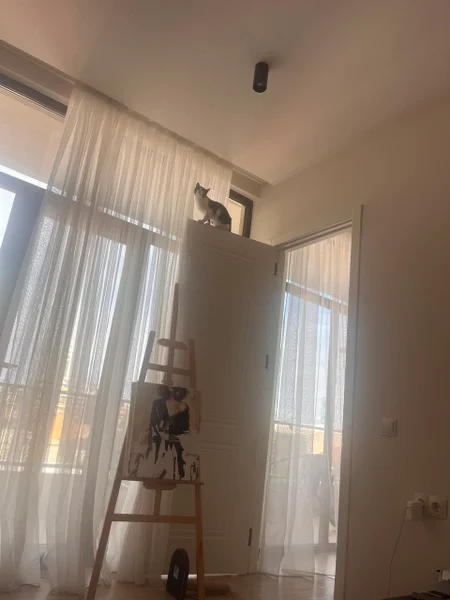 Сдается квартира — sliding door, window shade, shower curtain