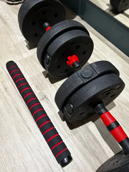 Гантели и штанга — dumbbell, barbell
