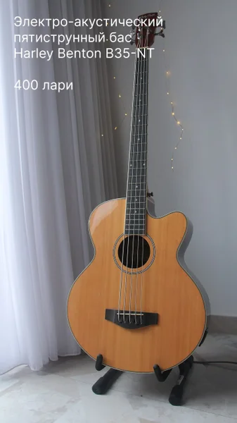 Электро-акустический бас Harley Benton B35-NT — acoustic guitar