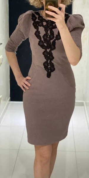 Платье теплое, р.46-48 М — maillot