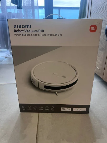Робот-пылесос Xiaomi Robot Vacuum E10 — CD player, toilet seat, washer