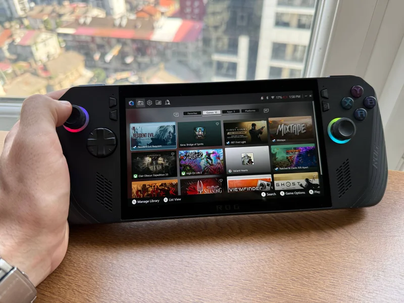 Игровая приставка ASUS ROG Ally X — cellular telephone, cassette