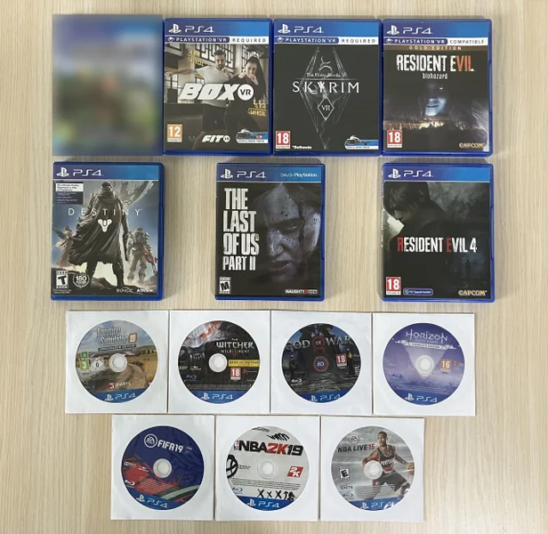 Диски Sony Playstation 4 (PS4)