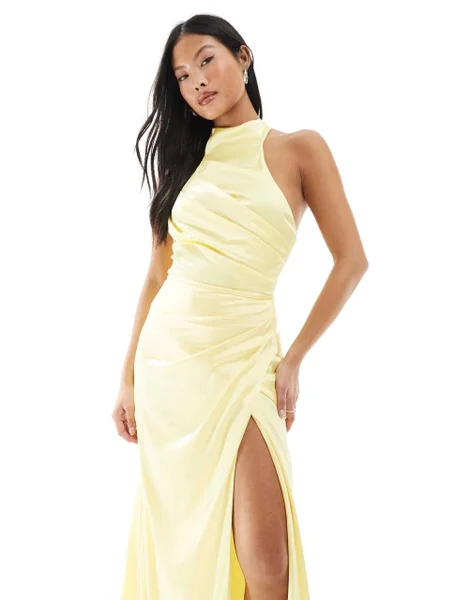 Six Stories розовое мини-платье — gown, sarong