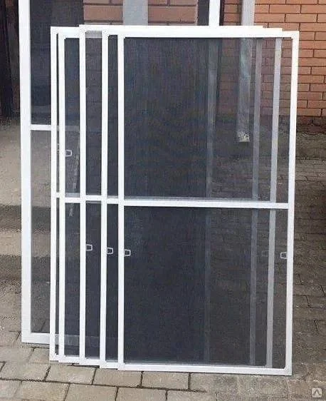 Установка москитных сеток, остекление балконов и ремонт окон ПВХ — sliding door, prison, window screen