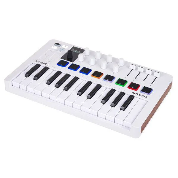 MIDI-клавиатура Arturia MiniLab 3 White — switch, screwdriver