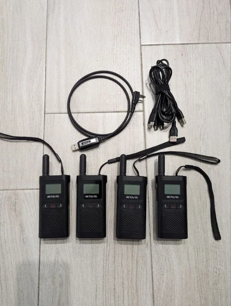 Комплект портативных радиостанций Retevis RB628 — switch, radio, modem