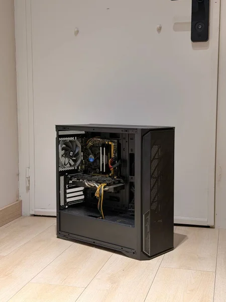 Системный блок Intel Core i5-4440 — fire screen