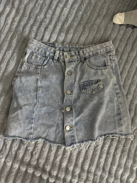 Юбка размер S — miniskirt, jean