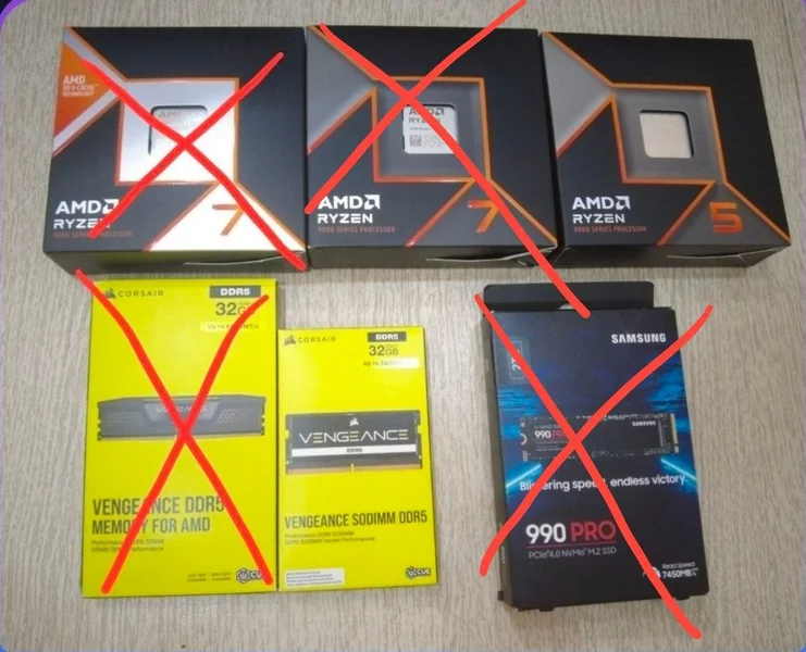 Процессор AMD Ryzen 7 9800X3D