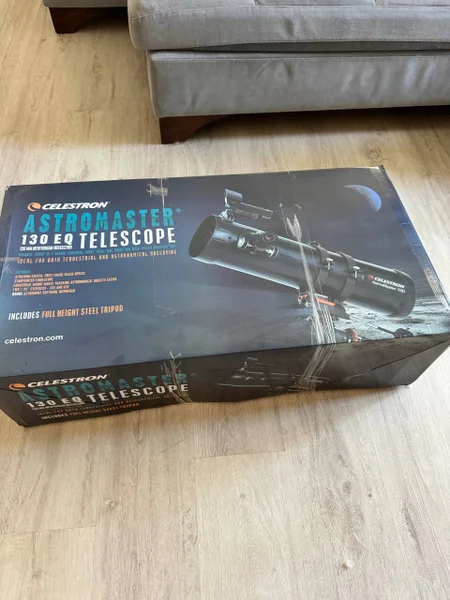 Телескоп Celestron AstroMaster 130EQ — cassette