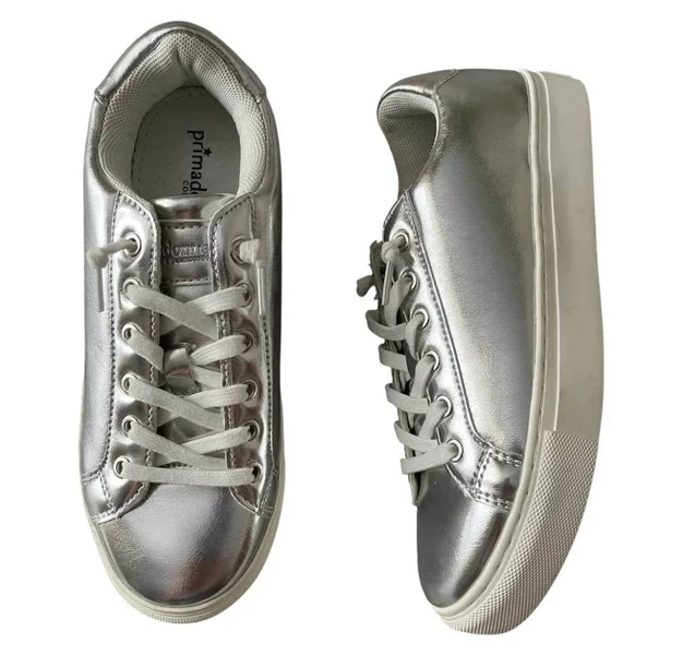 Серебристые туфли Primadonna р.36 — corkscrew