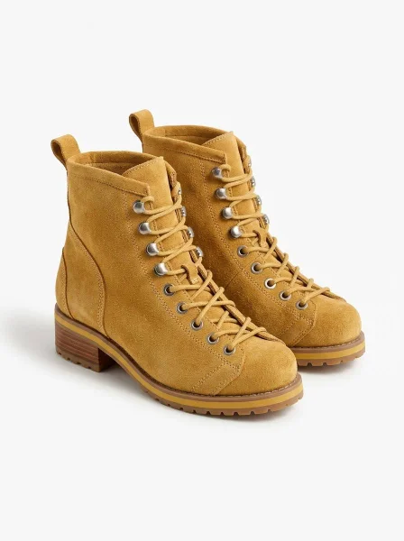 Винтажные замшевые ботинки — Loafer, clog, cowboy boot
