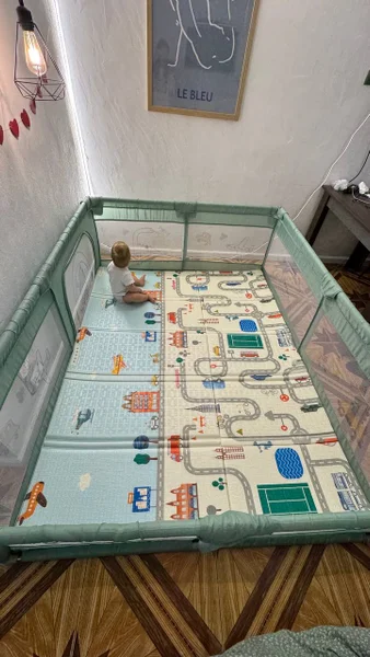Игровой манеж с ковриком 150x200 — mousetrap