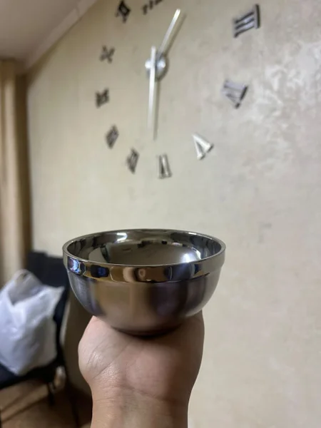 Пиала из нержавеющей стали — strainer, washbasin, mixing bowl