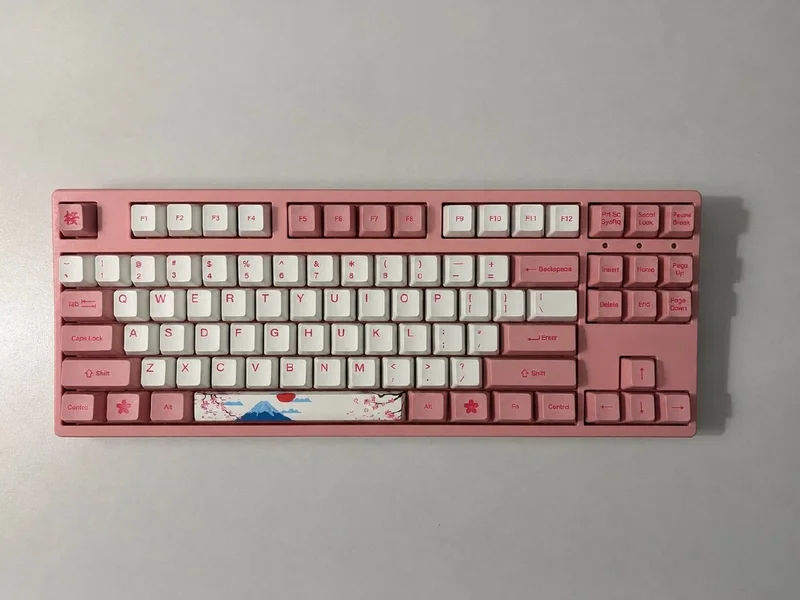 Клавиатура Akko 3087 — computer keyboard, space bar, typewriter keyboard