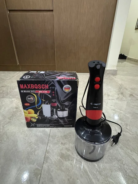 Погружной блендер/измельчитель MAXBOSCH MB-219S — joystick, vacuum, power drill