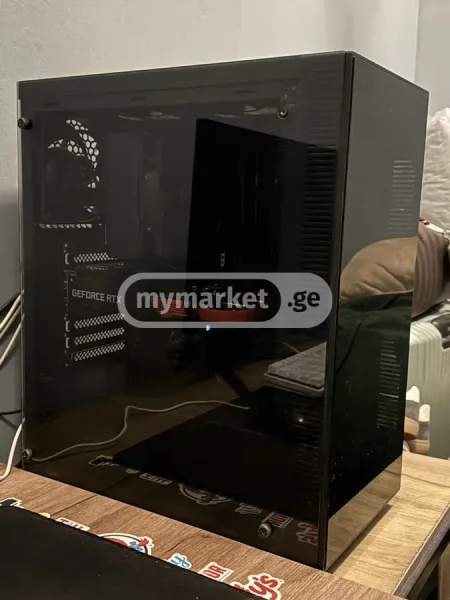 Настольный компьютер 1ST Player с RTX — desktop computer, microwave