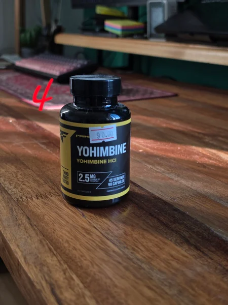 Бадд Йохембин Yohimbine — pill bottle, water bottle, oil filter