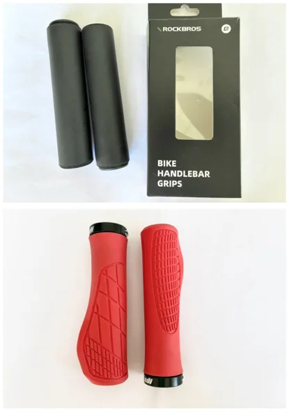 Набор велосипедных грипс ROCKBROS GMBT1001 и ODI — lipstick