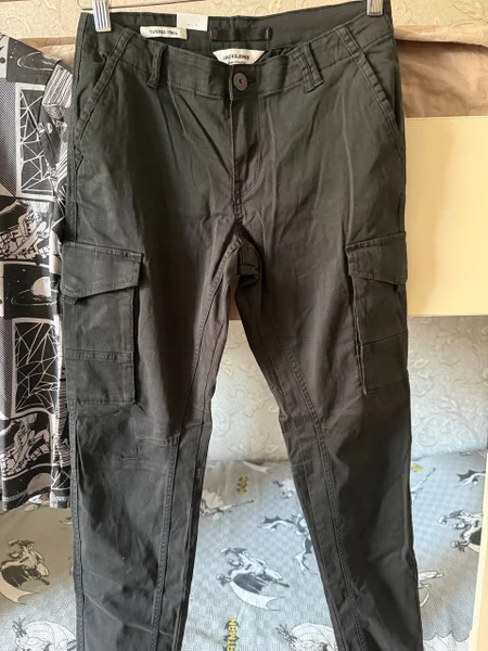 Штаны Jack & Jones черные 164 см — suit, jean