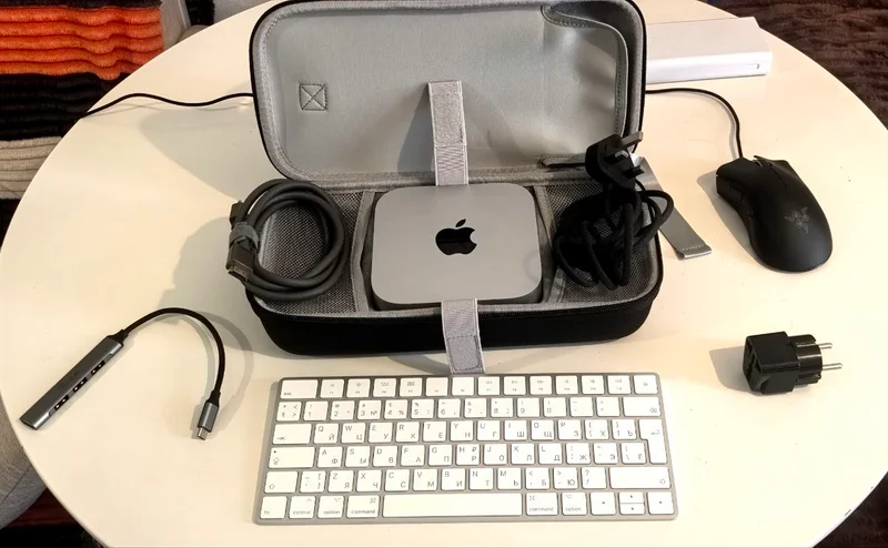 Mac mini M4 16GB/256GB с комплектом — space bar