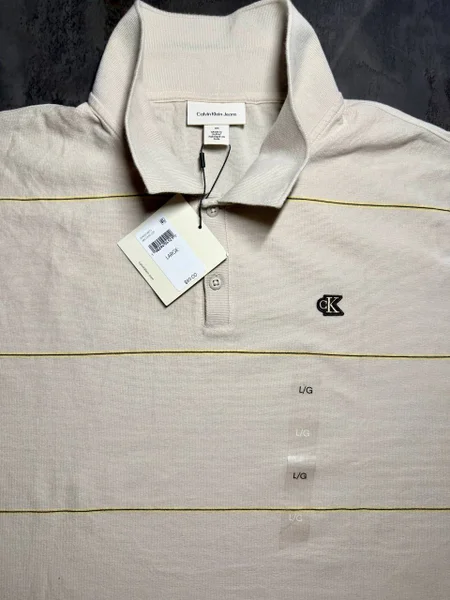 Мужская рубашка-polo Calvin Klein — lab coat, trench coat, envelope