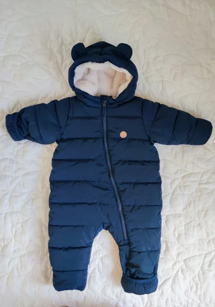 Детский зимний комбинезон H&M — sleeping bag, fur coat