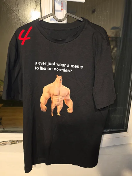 Мем футболка с ШибуИну — sweatshirt, jersey