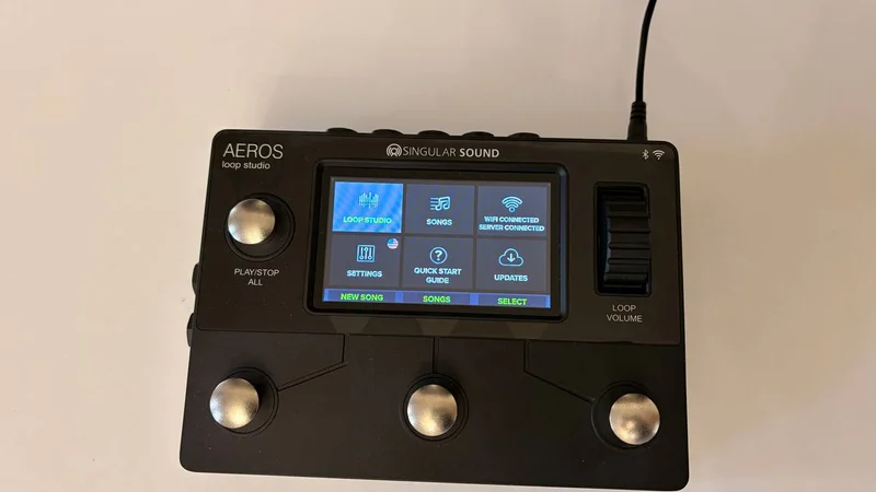 Гитарный лупер Singular Sound Aeros Loop Studio — radio