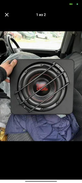 Сабвуфер с встроенным усилителем JBL — reflex camera, loudspeaker, CD player