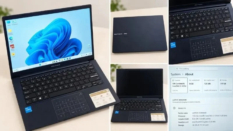 Ноутбук ASUS VivoBook X1404VA / X1504VA