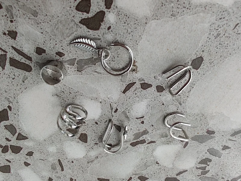 Каффы на ухо, бижутерия — nematode, screw