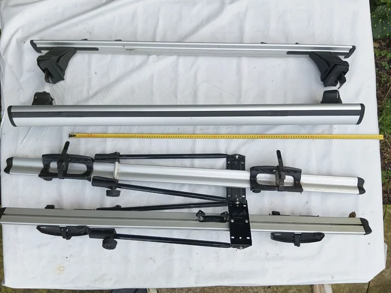 Багажник на крышу Atlant с велокреплениями Inter — rifle, carpenter's kit, scabbard