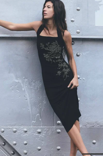 Летний костюм в стиле Skims юбка и топ — gown