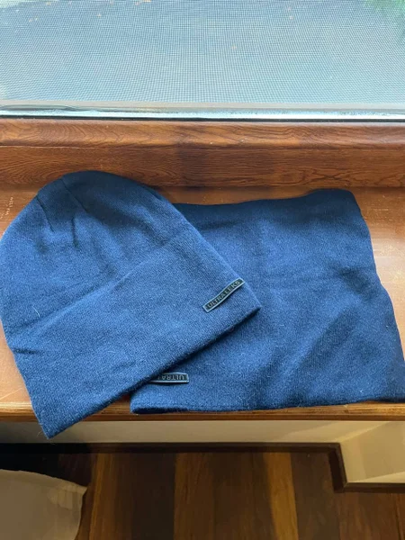 Набор: Шапка и шарф — jean, sweatshirt, cardigan